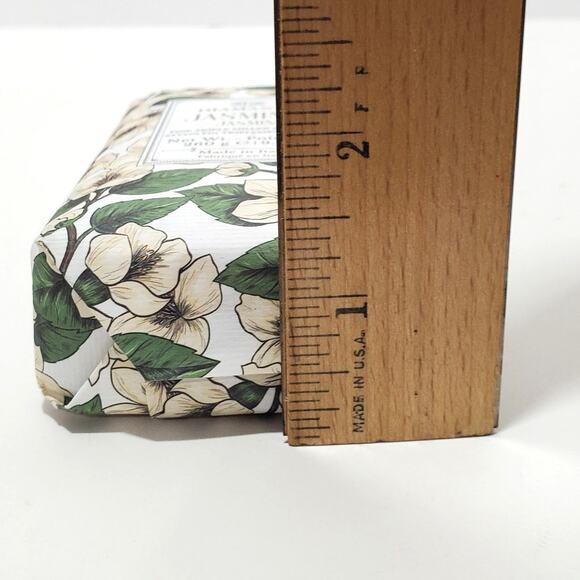 Diamante JASMINE Finest Triple Milled ITALIAN Bar Soap 9.1 oz FLORAL WRAP - Picture 6 of 6